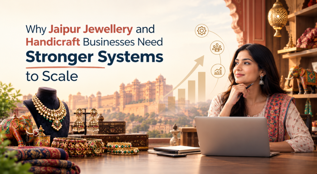 Why Jaipur Jewellery and Handicraft Businesses Need Stronger Systems to Scale By Rahuul Kumar Jain | Business Consultant in Jaipur, Business Coach in Jaipur & Growth Strategist in Jaipur